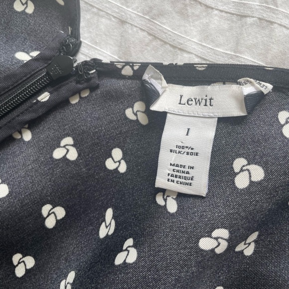 Lewit Silk Peplum Blouse - Picture 9 of 9